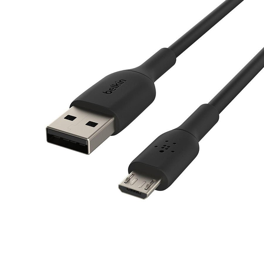 Câble USB-A vers Micro-USB (noir) - 1 m prix maroc- Smartmarket.ma