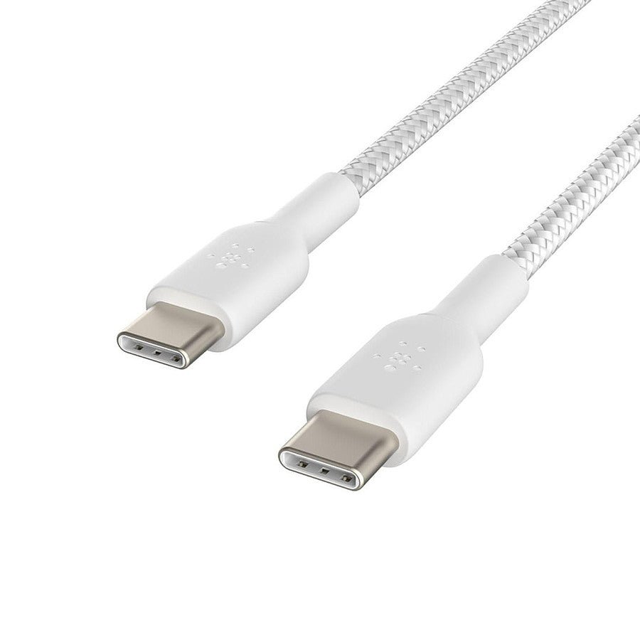 Câble USB-C vers USB-C (blanc) - 1 m prix maroc- Smartmarket.ma