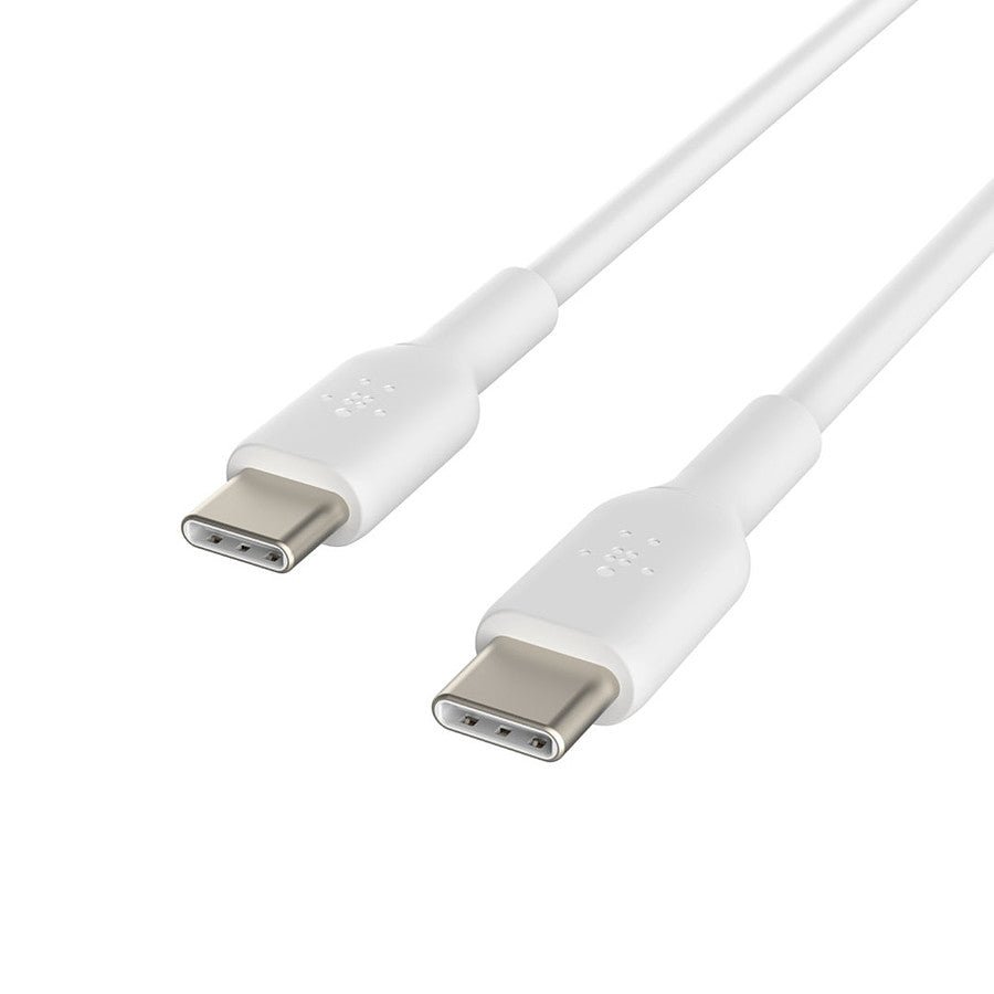 Câble USB-C vers USB-C (blanc) - 2 m prix maroc- Smartmarket.ma