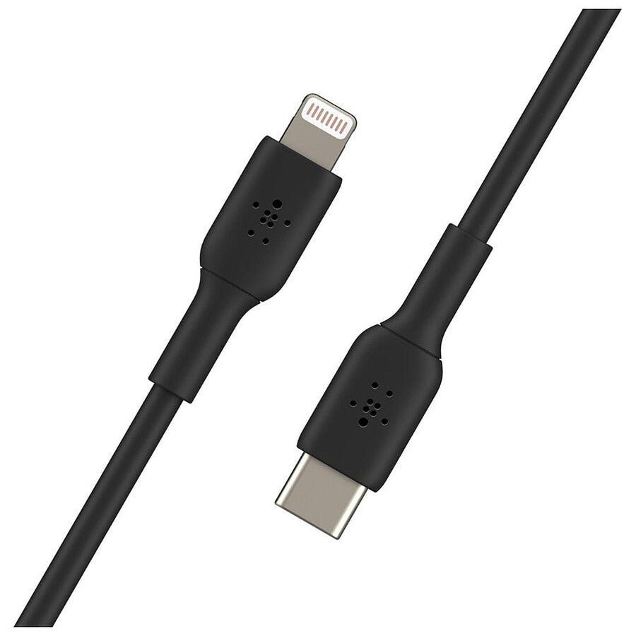 MN0005711621_1 Câble USB-C vers Lightning MFI (noir) - 1 m prix maroc- Smartmarket.ma