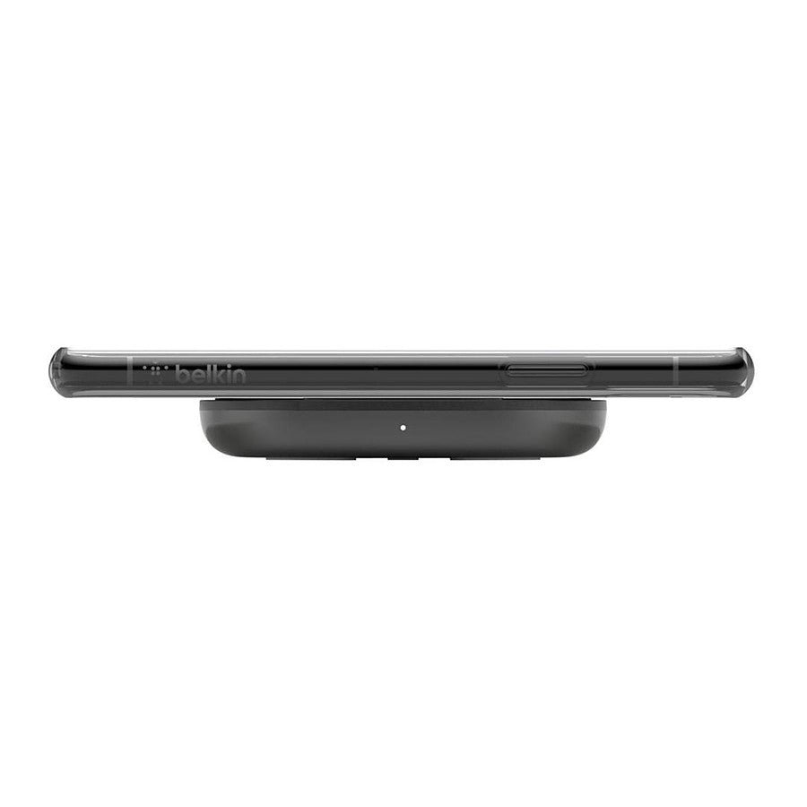MN0005712279_1 Belkin chargeur à induction (noir) - USB A - 10W (avec adaptateur secteur Quick Charge 3.0) prix maroc- Smartmarket.ma