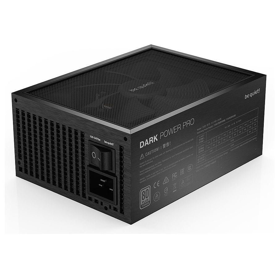 be quiet! Dark Power Pro 12 1500W - Titanium prix maroc- Smartmarket.ma