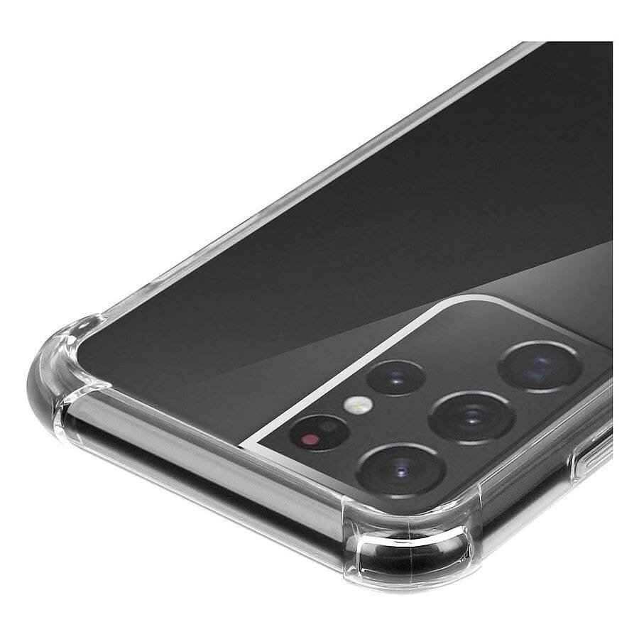 Akashi Coque TPU Angles Renforcés (transparent) - Samsung Galaxy S21 Ultra prix maroc- Smartmarket.ma