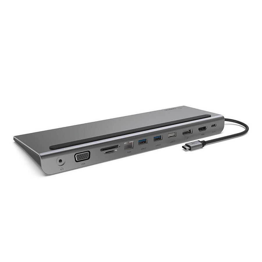 Belkin Station d'accueil USB-C pour 2 écrans 11 en 1, passtrhough 100W prix maroc- Smartmarket.ma