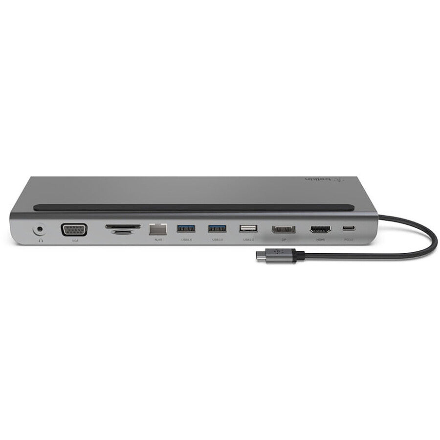 Belkin Station d'accueil USB-C pour 2 écrans 11 en 1, passtrhough 100W prix maroc- Smartmarket.ma