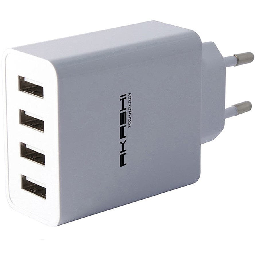 MN0005836143_1 Akashi Turbo Chargeur Secteur 4 USB 5A prix maroc- Smartmarket.ma