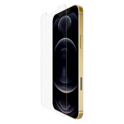 MN0005837145_1 Belkin Protection d'écran antimicrobienne Tempered Glass pour iPhone 12 Pro Max prix maroc- Smartmarket.ma