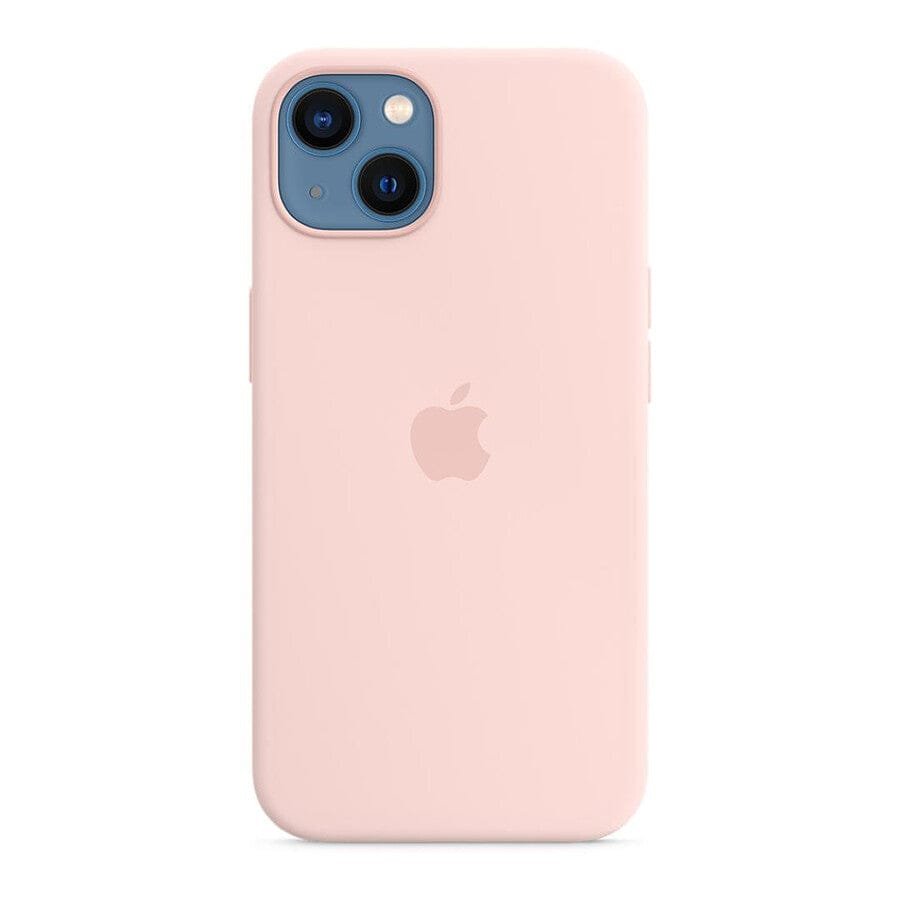 MN0005887234_1 Apple Coque en silicone avec MagSafe pour iPhone 13 - Rose craie prix maroc- Smartmarket.ma