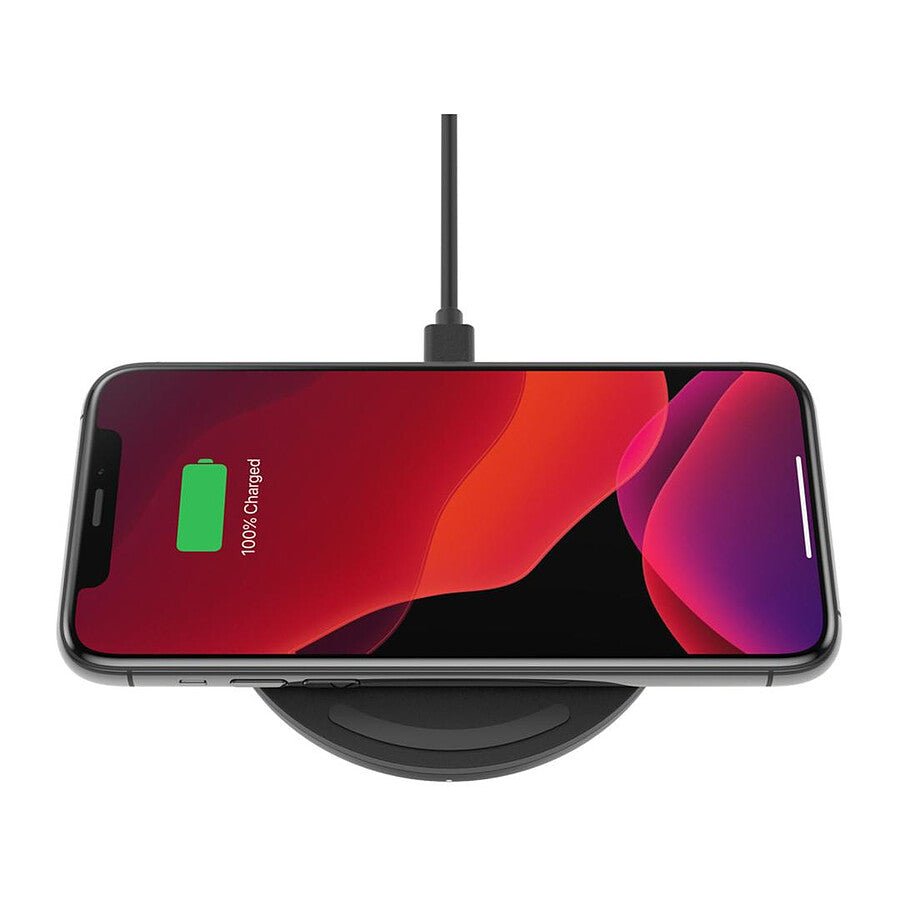 Belkin chargeur à induction (noir) - 15W + chargeur secteur QC 3.0 24W prix maroc- Smartmarket.ma