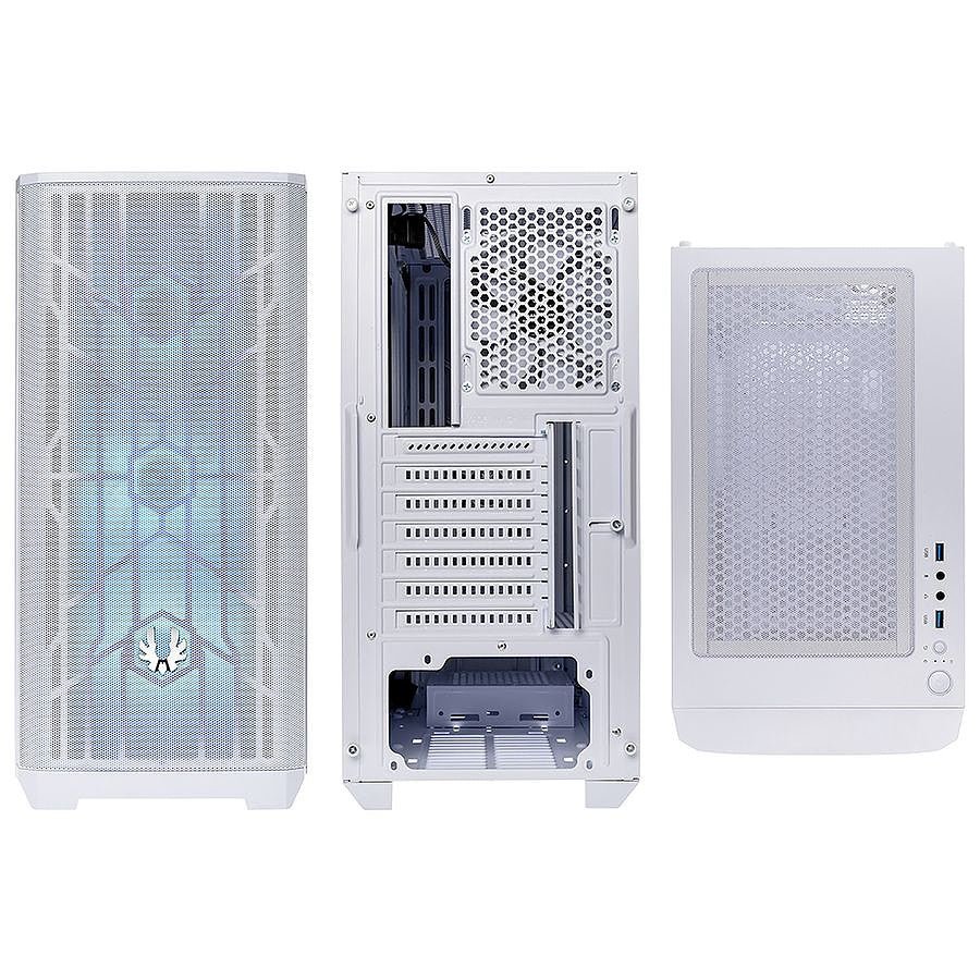 MN0005926043_1 BitFenix Nova Mesh SE TG ARGB - Blanc prix maroc- Smartmarket.ma