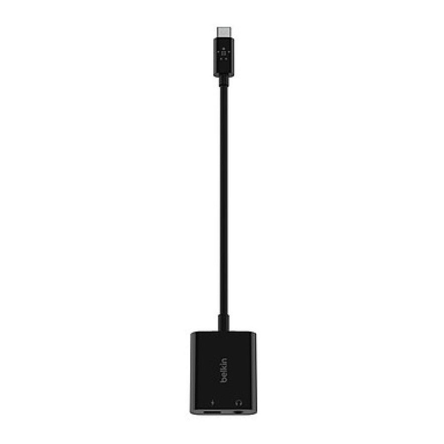 MN0005939901_1 Belkin Adaptateur USB-C vers Jack et USB-C pour charge prix maroc- Smartmarket.ma