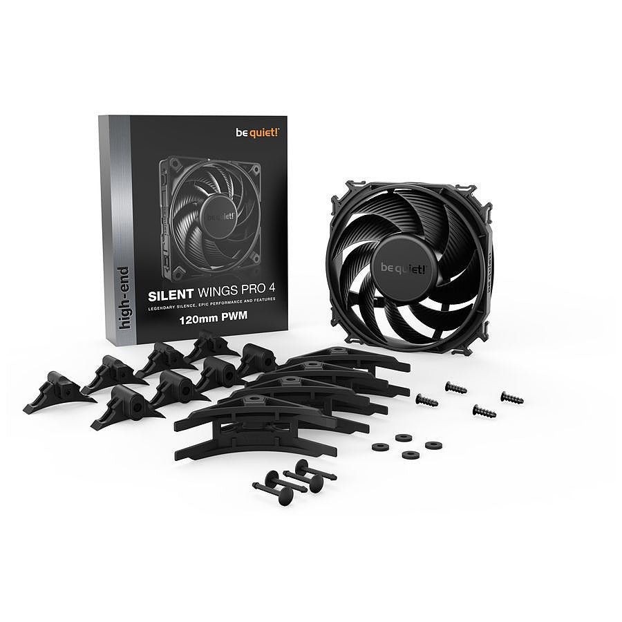 MN0005968258 be quiet! Silent Wings PRO 4 120mm - PWM prix maroc- Smartmarket.ma