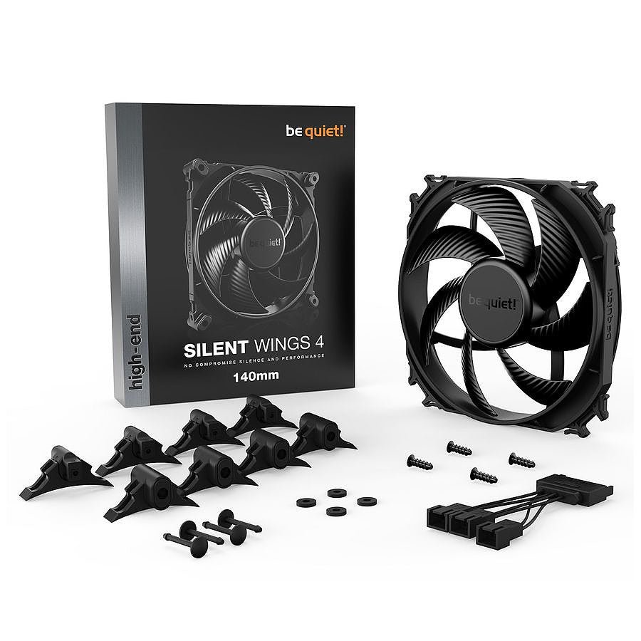 MN0005968488 be quiet! Silent Wings 4 140 mm prix maroc- Smartmarket.ma