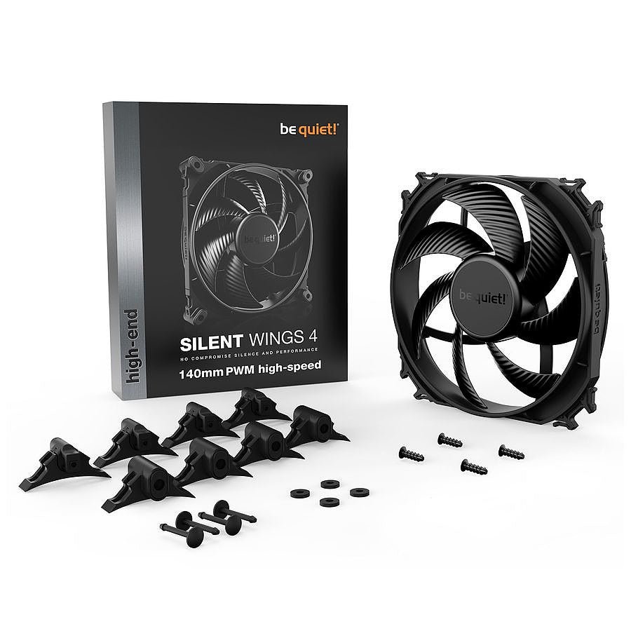 MN0005968501 be quiet! Silent Wings 4 140 mm - PWM Highspeed prix maroc- Smartmarket.ma