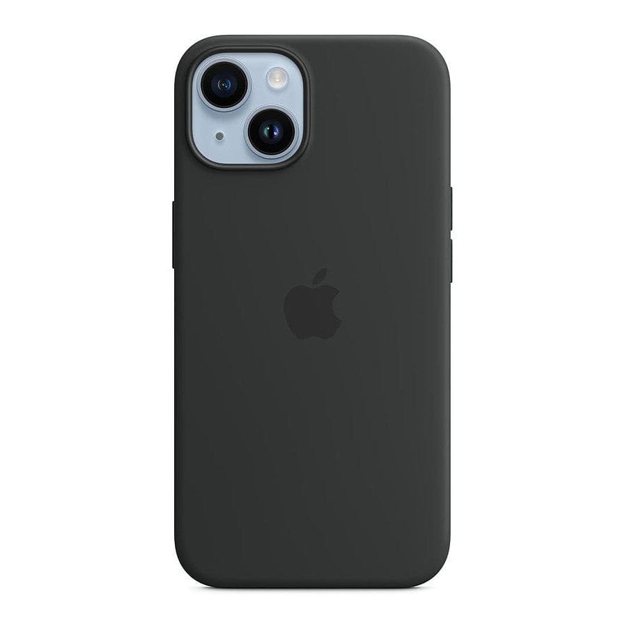 MN0005978882 Apple Coque en silicone avec MagSafe pour iPhone 14 - Minuit prix maroc- Smartmarket.ma
