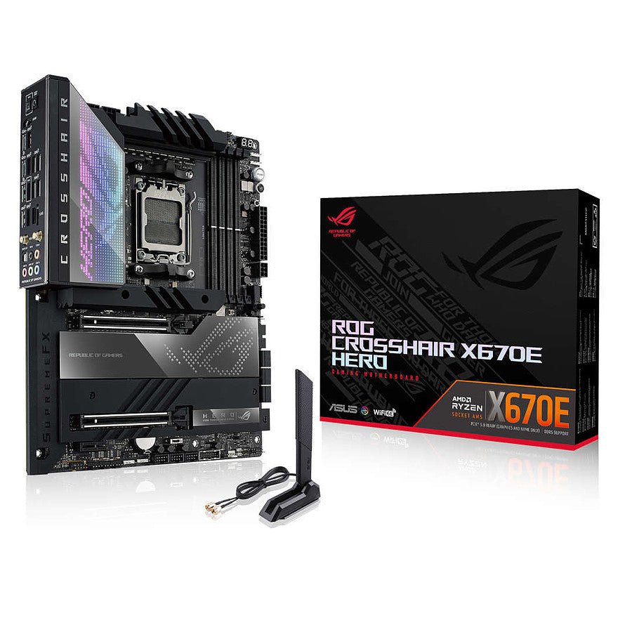 MN0005982498 Asus ROG Crosshair X670E Hero prix maroc- Smartmarket.ma