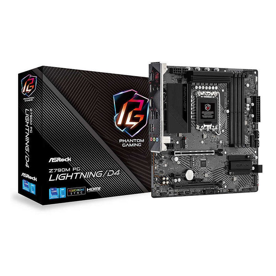 MN0005987856 ASRock Z790M PG Lightning/D4 prix maroc- Smartmarket.ma