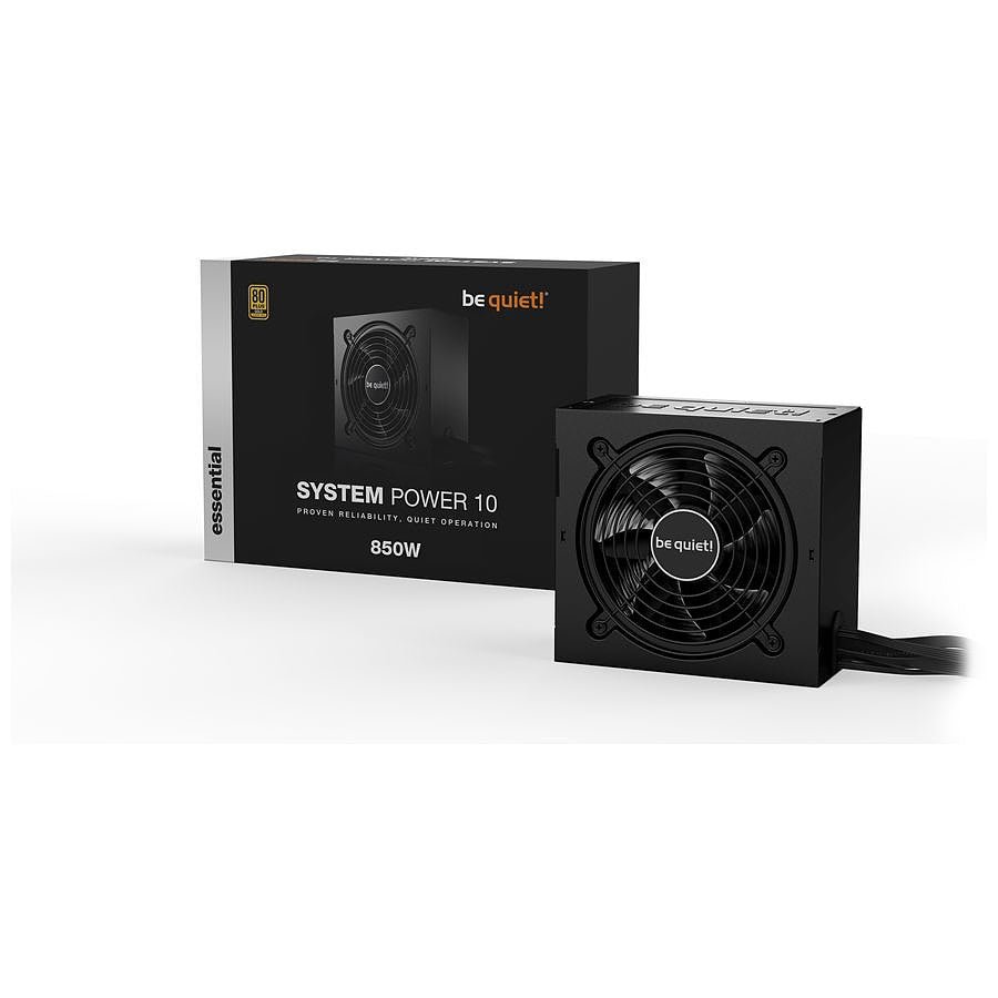MN0005989119 be quiet! Power System 10 850W - Bronze prix maroc- Smartmarket.ma