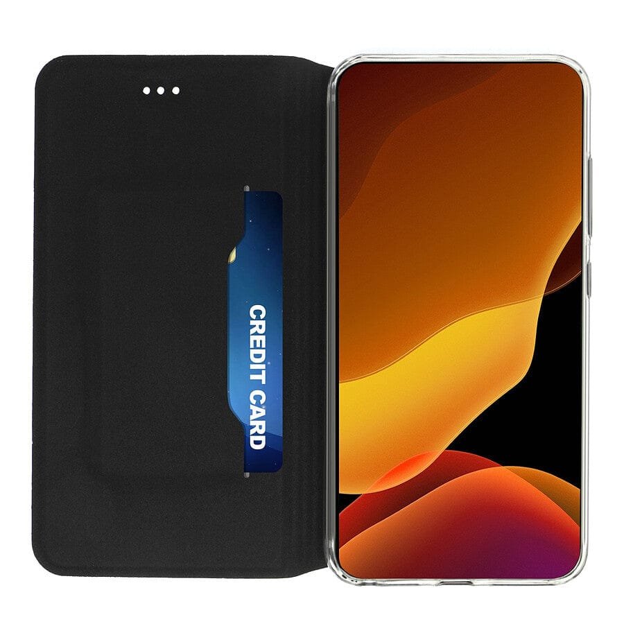 MN0006011124 Akashi Etui Folio (noir) - Samsung Galaxy S23 Plus prix maroc- Smartmarket.ma