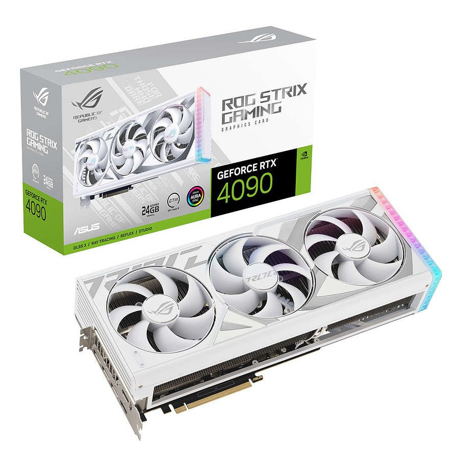 MN0006011268 Asus GeForce RTX 4090 STRIX WHITE prix maroc- Smartmarket.ma