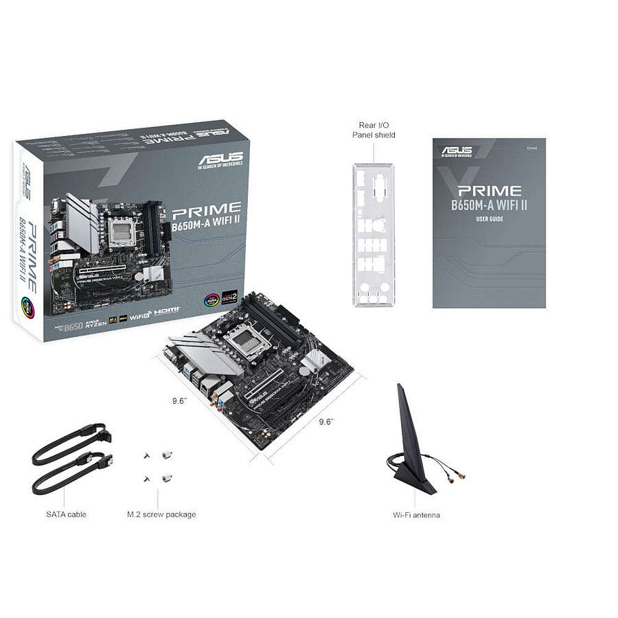 MN0006018568 Asus PRIME B650M-A WIFI II prix maroc- Smartmarket.ma