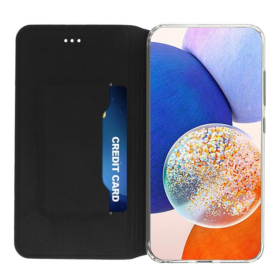 MN0006024072 Akashi Etui Folio (noir) - Samsung Galaxy A14 prix maroc- Smartmarket.ma