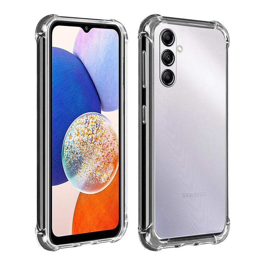 Akashi Coque TPU Angles Renforcés (transparent) - Samsung Galaxy A14 prix maroc- Smartmarket.ma