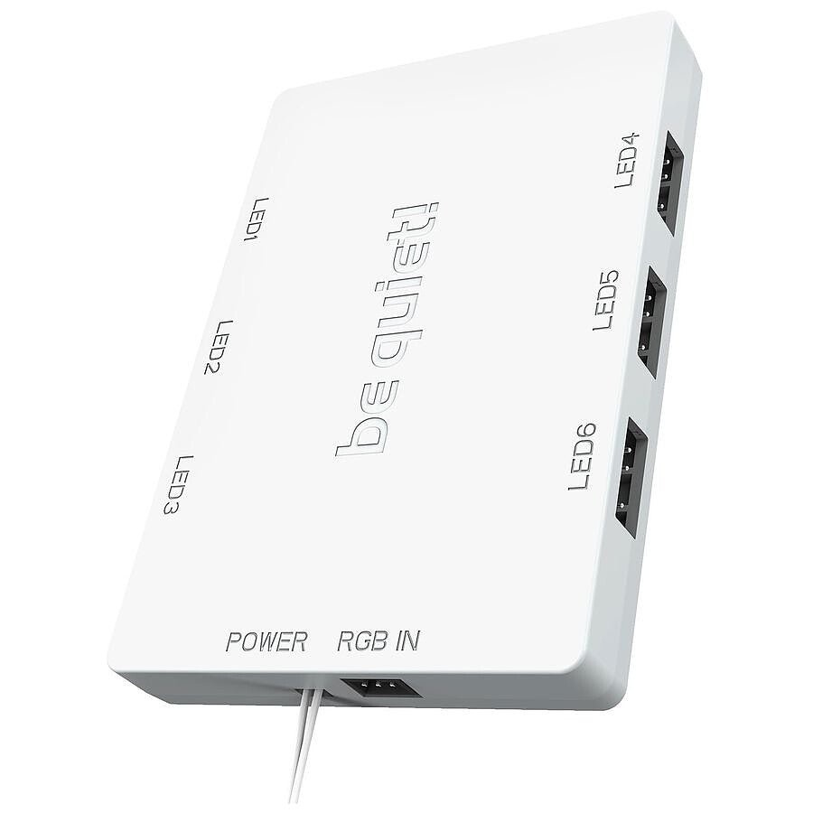 MN0006031022 be quiet! Light Wings 140 mm PWM High Speed ARGB - Pack de 3 (Blanc) prix maroc- Smartmarket.ma