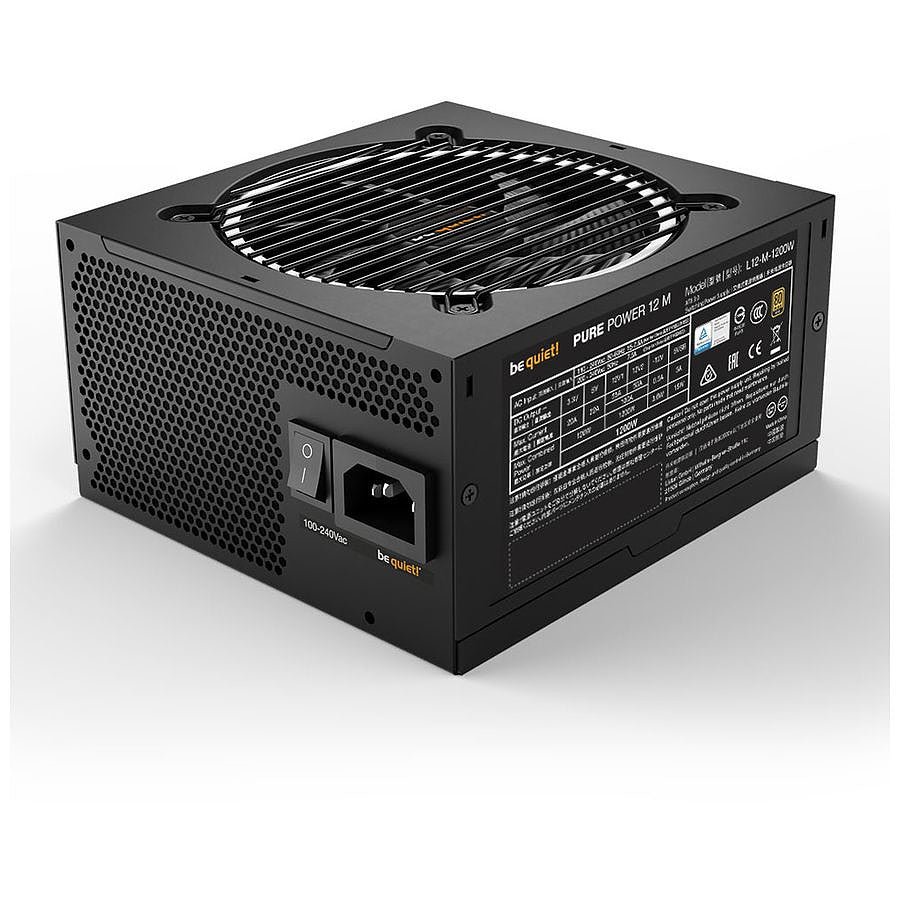 MN0006042641 be quiet! Pure Power 12 M 1200W - Gold prix maroc- Smartmarket.ma
