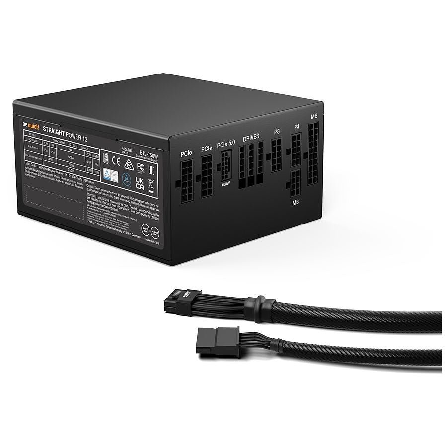 be quiet! Straight Power 12 750W - Platinium prix maroc- Smartmarket.ma