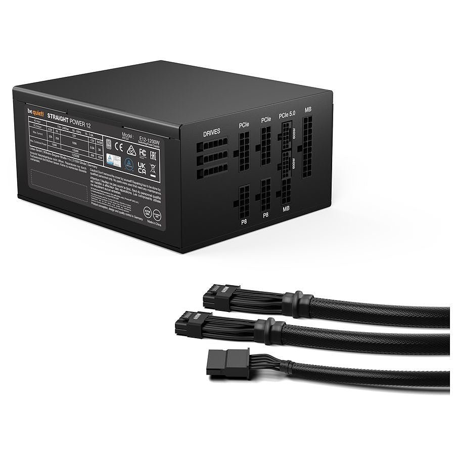 be quiet! Straight Power 12 1200W - Platinium prix maroc- Smartmarket.ma