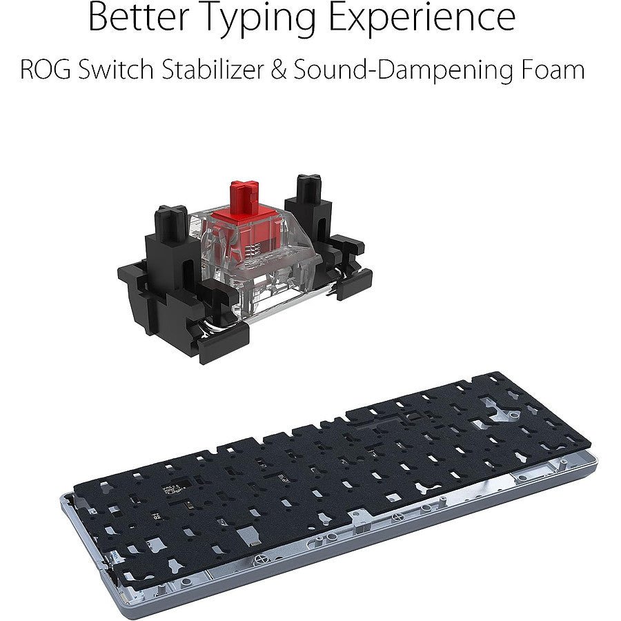 Asus ROG Falchion Ace - Asus ROG NX Red - Blanc prix maroc- Smartmarket.ma