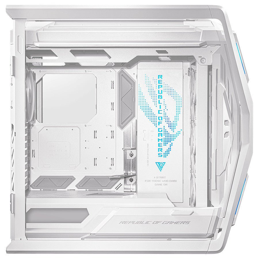 MN0006065644 ASUS ROG Hyperion GR701 - Blanc prix maroc- Smartmarket.ma