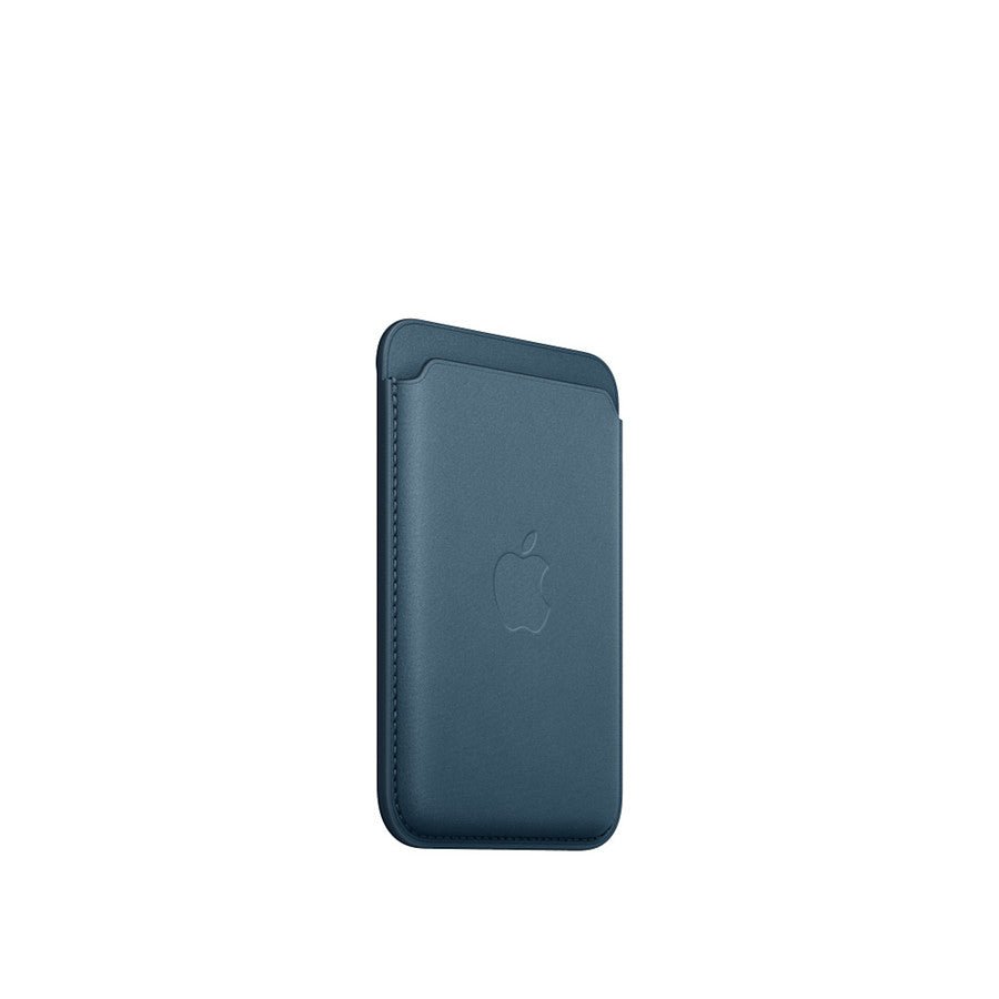 MN0006067315 Apple Porte-cartes en tissage fin avec MagSafe pour Apple iPhone - Bleu Pacifique prix maroc- Smartmarket.ma