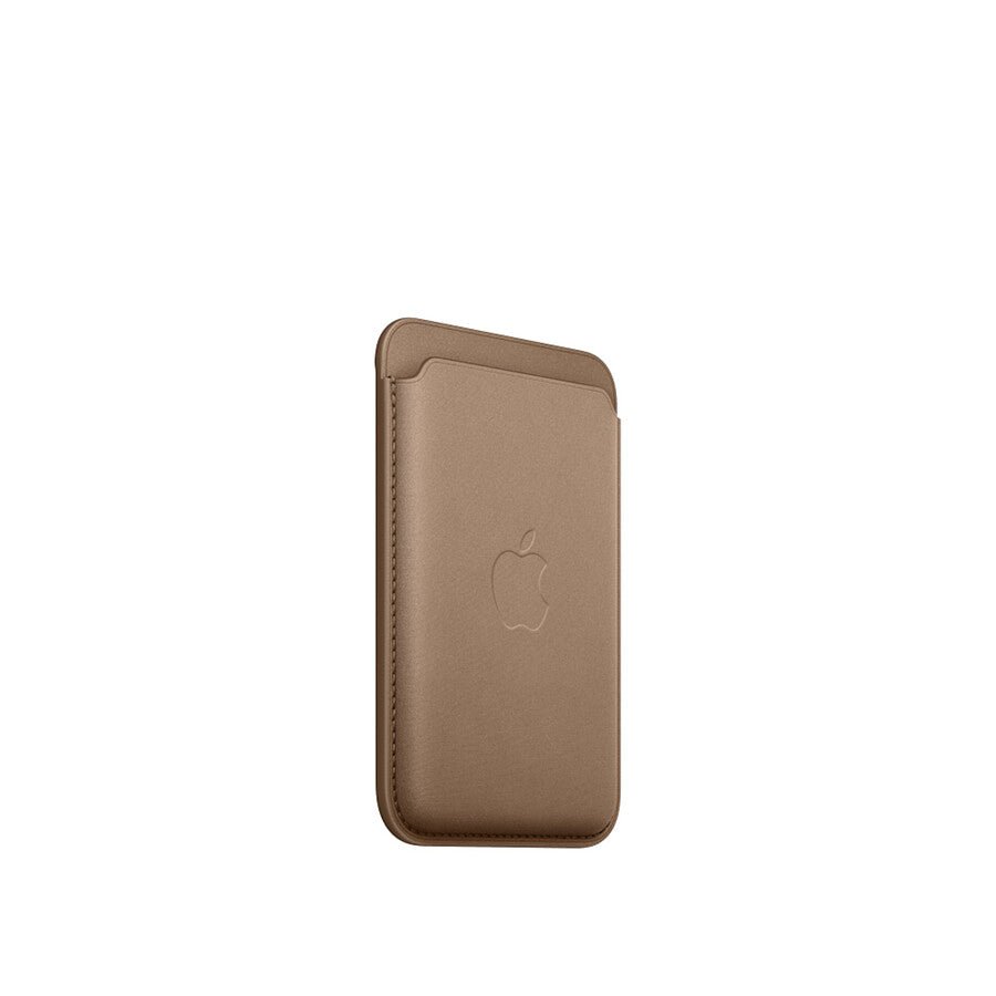 MN0006067334 Apple Porte-cartes en tissage fin avec MagSafe pour Apple iPhone - Taupe prix maroc- Smartmarket.ma