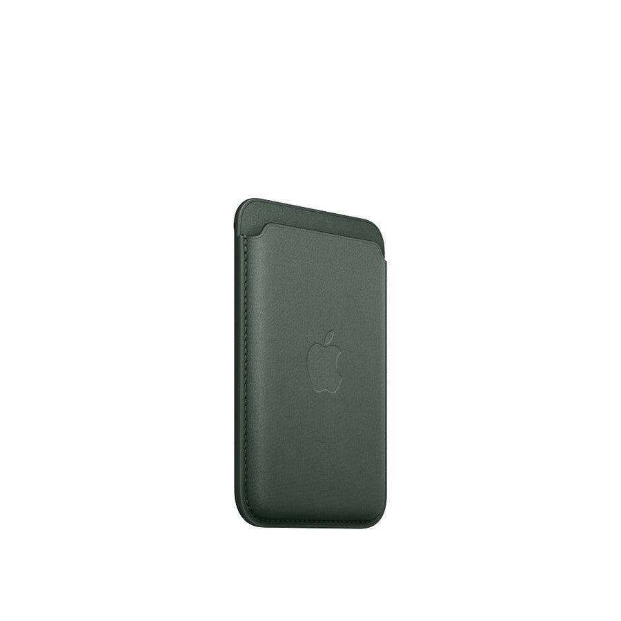 MN0006067342 Apple Porte-cartes en tissage fin avec MagSafe pour Apple iPhone - Chêne vert prix maroc- Smartmarket.ma