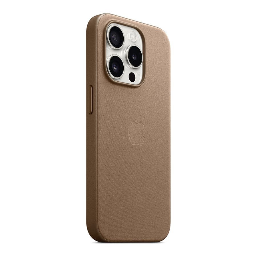 MN0006067621 Apple Coque en tissage fin avec MagSafe pour iPhone 15 Pro - Taupe prix maroc- Smartmarket.ma