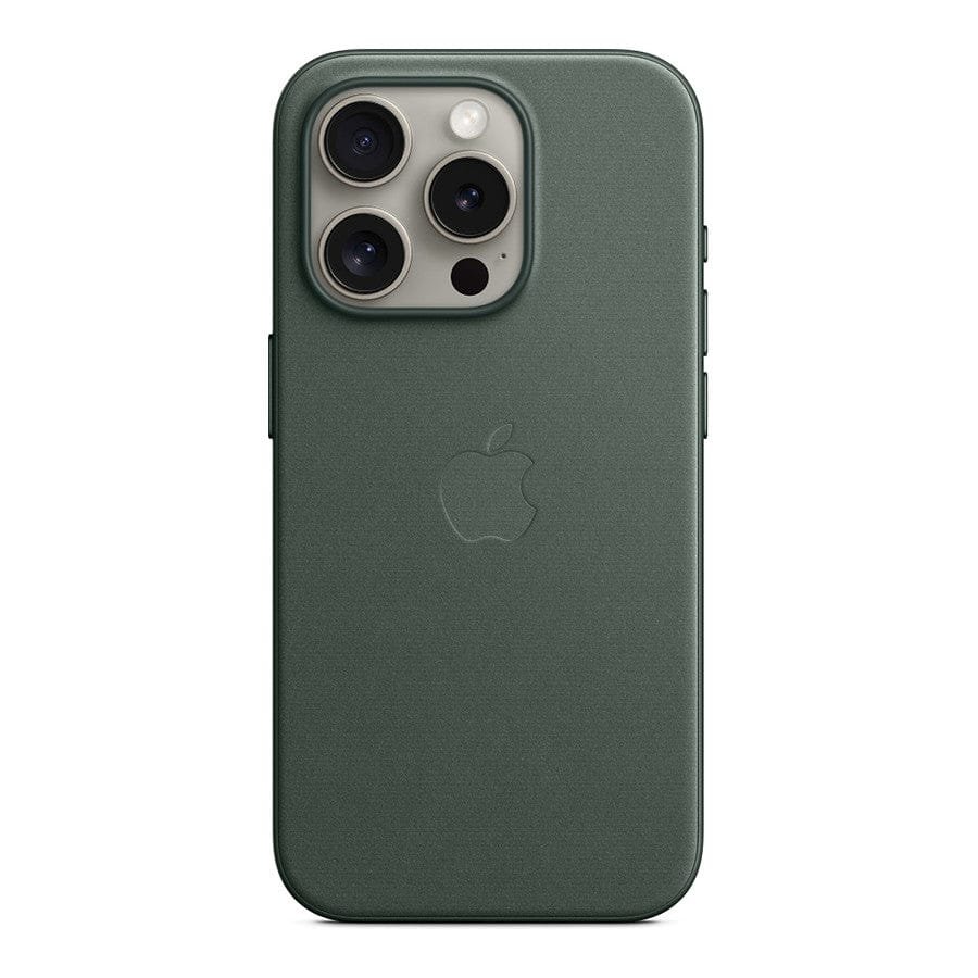 MN0006067623 Apple Coque en tissage fin avec MagSafe pour iPhone 15 Pro - Chêne vert prix maroc- Smartmarket.ma