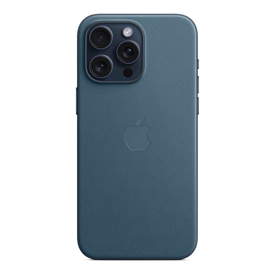 Apple Coque en tissage fin avec MagSafe pour iPhone 15 Pro Max - Bleu Pacifique prix maroc- Smartmarket.ma