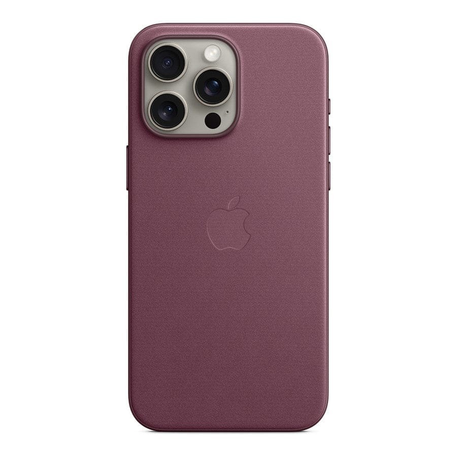 MN0006067649 Apple Coque en tissage fin avec MagSafe pour iPhone 15 Pro Max - Mûre prix maroc- Smartmarket.ma
