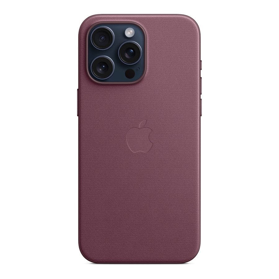 Apple Coque en tissage fin avec MagSafe pour iPhone 15 Pro Max - Mûre prix maroc- Smartmarket.ma
