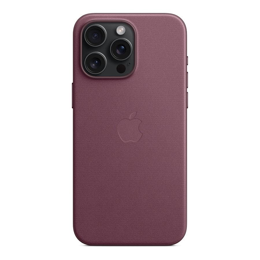 MN0006067652 Apple Coque en tissage fin avec MagSafe pour iPhone 15 Pro Max - Mûre prix maroc- Smartmarket.ma