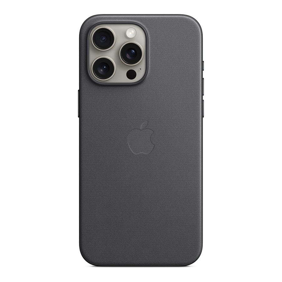 MN0006067653 Apple Coque en tissage fin avec MagSafe pour iPhone 15 Pro Max - Noir prix maroc- Smartmarket.ma