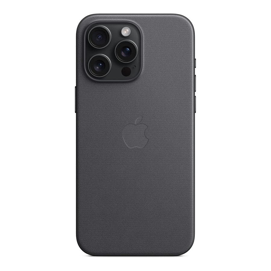 MN0006067656 Apple Coque en tissage fin avec MagSafe pour iPhone 15 Pro Max - Noir prix maroc- Smartmarket.ma