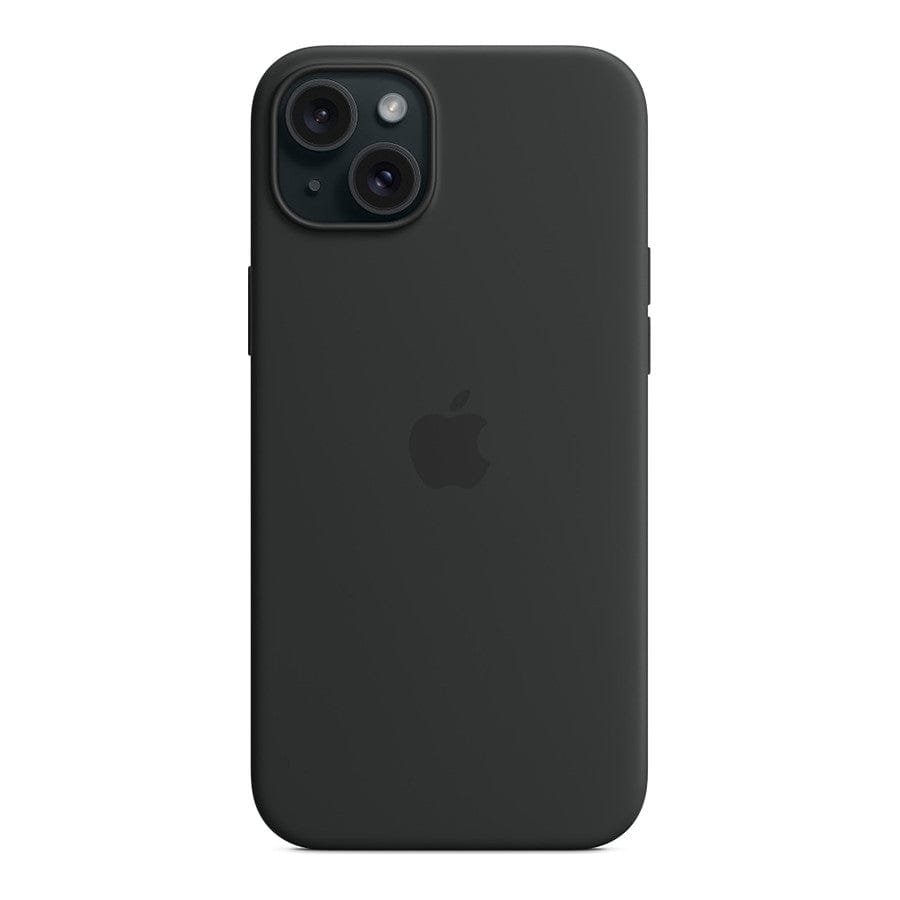 MN0006067708 Apple Coque en silicone avec MagSafe pour iPhone 15 Plus - Noir prix maroc- Smartmarket.ma