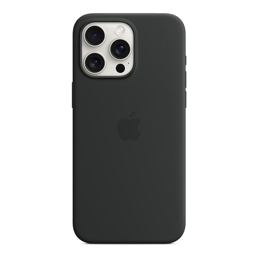 MN0006067839 Apple Coque en silicone avec MagSafe pour iPhone 15 Pro Max - Noir prix maroc- Smartmarket.ma