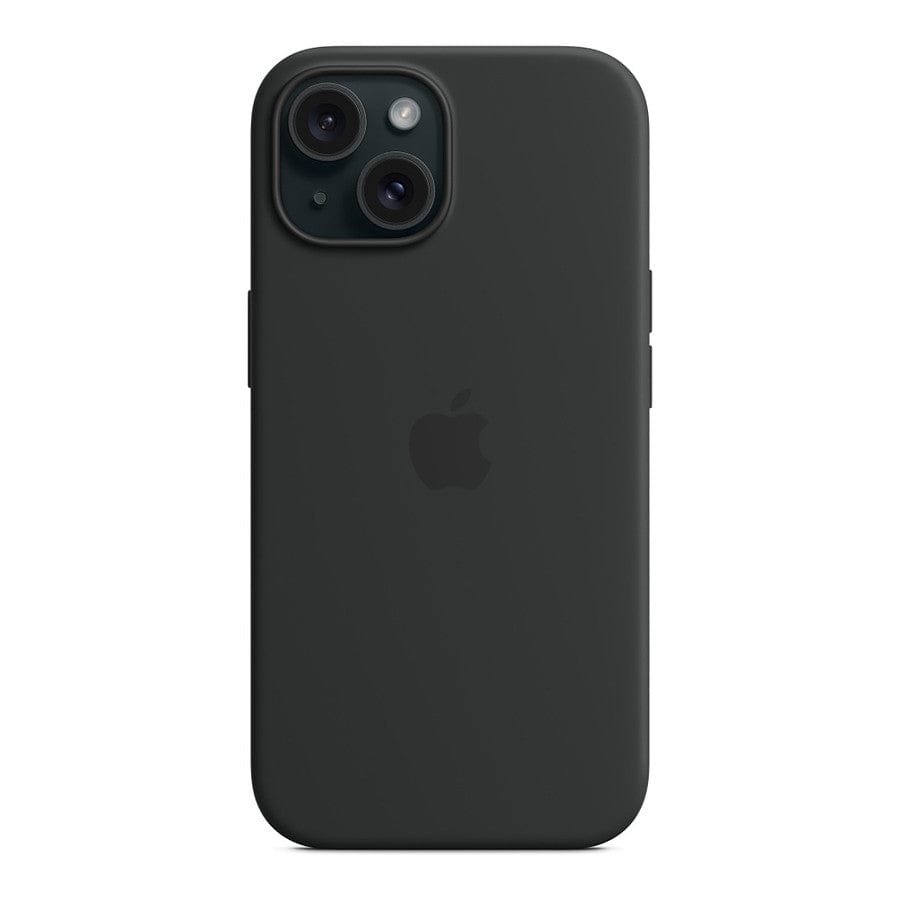 MN0006067924 Apple Coque en silicone avec MagSafe pour iPhone 15 - Noir prix maroc- Smartmarket.ma