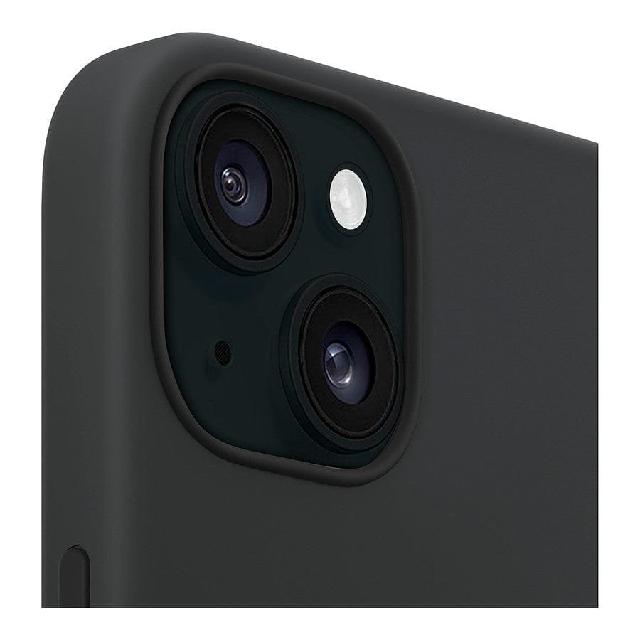 MN0006069422 Akashi Coque de protection MagSafe en silicone noir- Apple iPhone 15 prix maroc- Smartmarket.ma