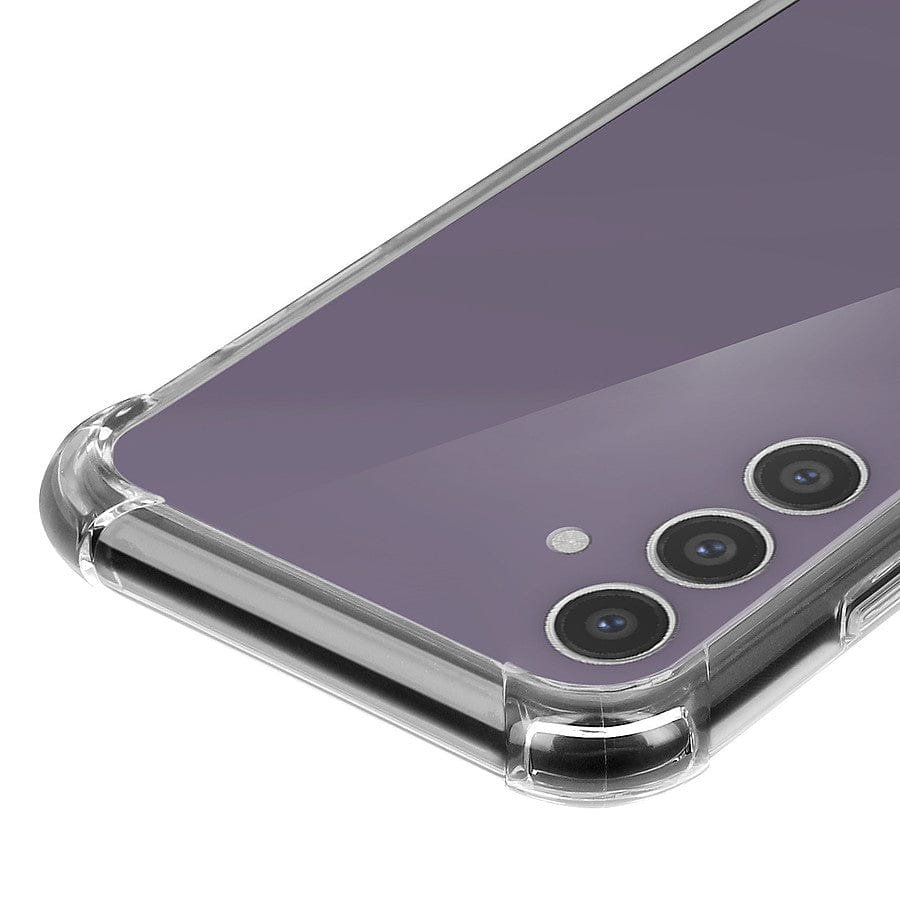 Akashi Coque TPU Angles Renforcés (transparent) - Samsung Galaxy S23 FE prix maroc- Smartmarket.ma
