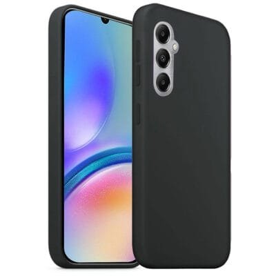 MN0006092011 Akashi Coque de protection en silicone noir- Samsung Galaxy A05s prix maroc- Smartmarket.ma
